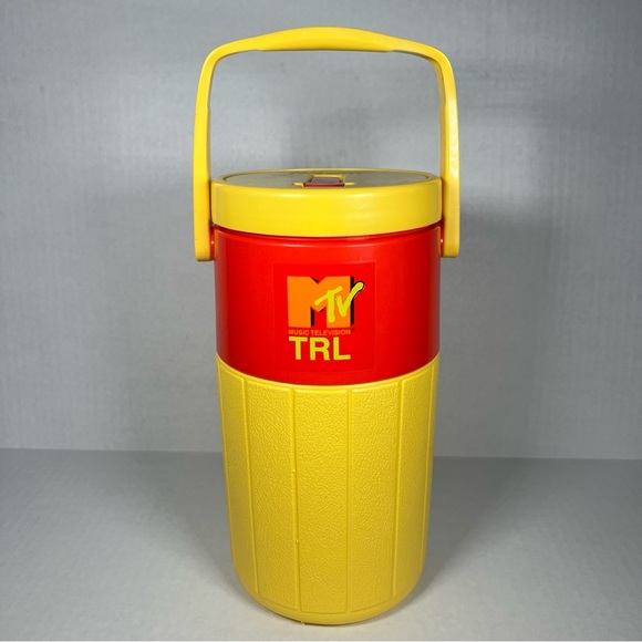 Coleman Vintage 1994 Slim Jim MTV TRL 1/2 Gallon Thermos Cooler Jug NEW - Picture 1 of 8